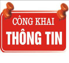 CÔNG KHAI NĂM 2025